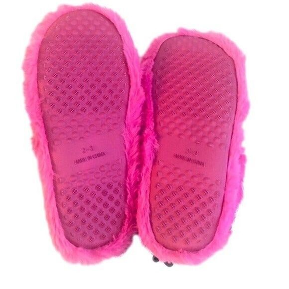 L.O.L. Surprise Slippers Girls 2-3 New Slip-on Plush - Picture 3 of 6
